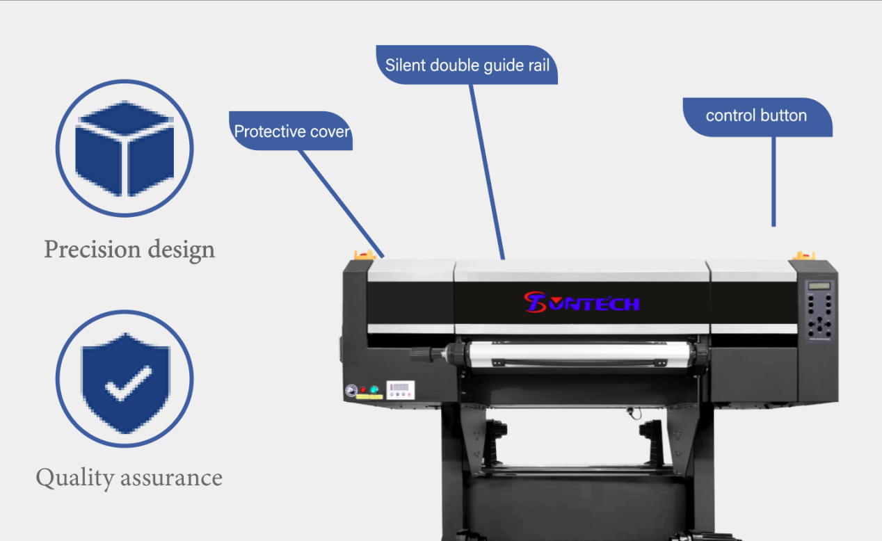 Máquina De Impresión Digital I3200 Xp600 Cmykw+v Uv Dtf Impresora De Inyección De Tinta Uv Grande A3 A2 Impresora De Pegatinas Para Funda De Teléfono Madera Metal