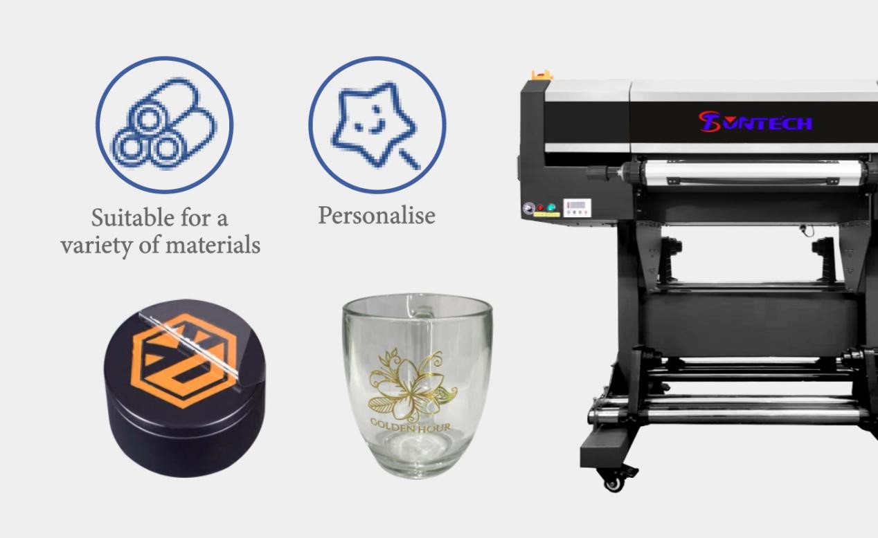 Imprimante UV DTF pour emballages de gobelets